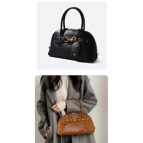 Retro Classic Genuine Leather Tote Bag