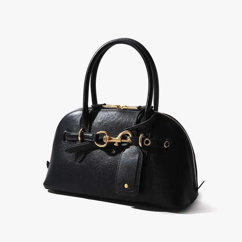 Retro Classic Genuine Leather Tote Bag