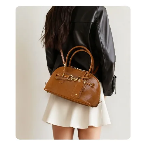 Retro Classic Genuine Leather Tote Bag