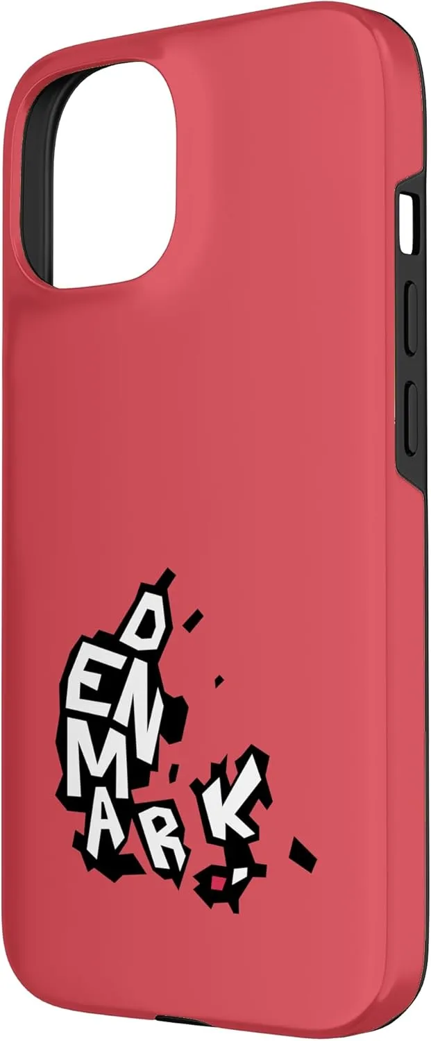 Retro Denmark Map Case for iPhone 15
