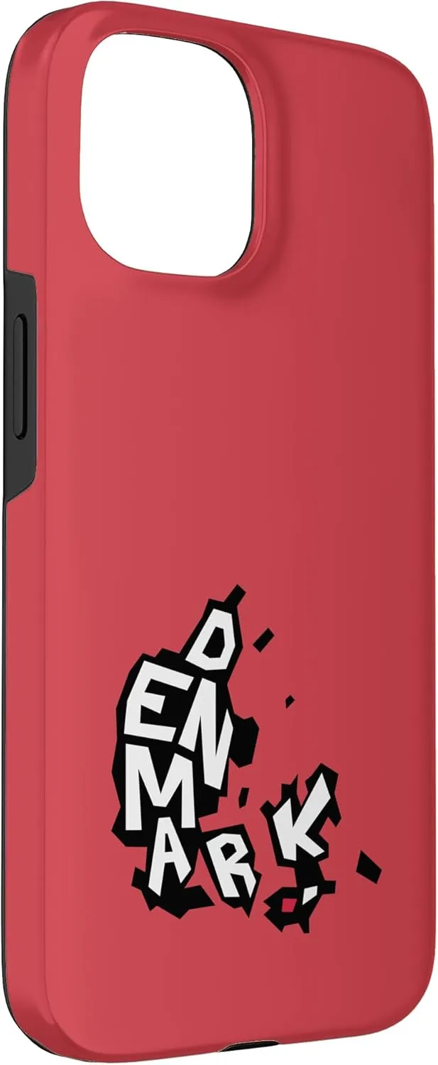 Retro Denmark Map Case for iPhone 15