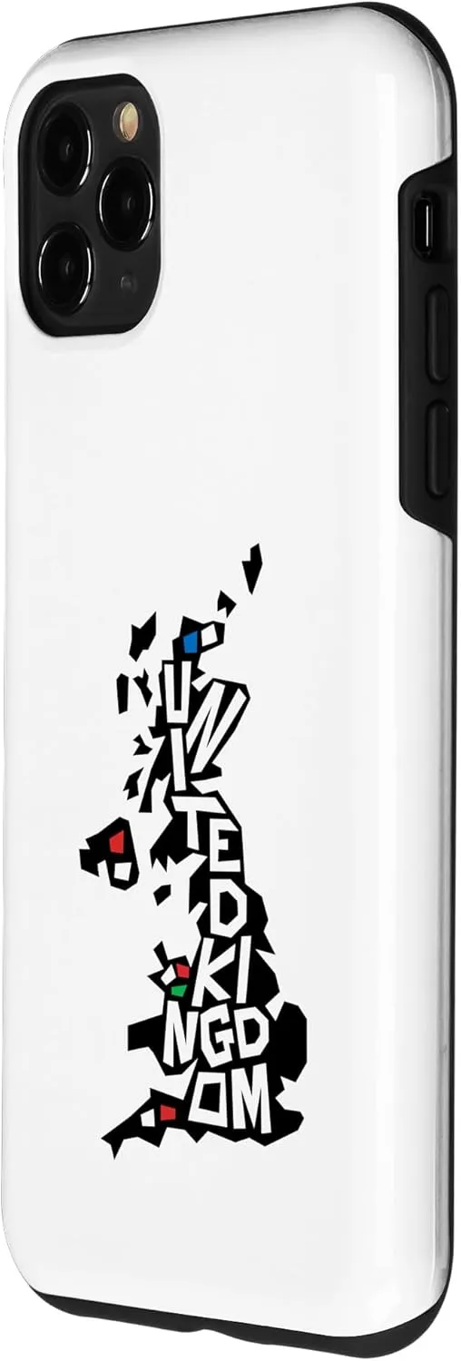 Retro United Kingdom Map Case for iPhone 11 Pro Max