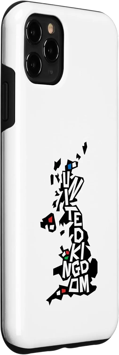 Retro United Kingdom Map Case for iPhone 11 Pro Max