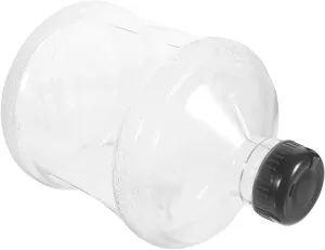Reusable Portable Water Jug Capacity Handheld Water Container for Outdoor Hiking Camping and Travel Transparent Design for Monitoring