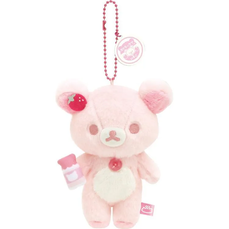 [Rilakkuma] -Nekoneko no Yu -Burasage Plush Strap - Korilakkuma San-X Official Japan 2023
