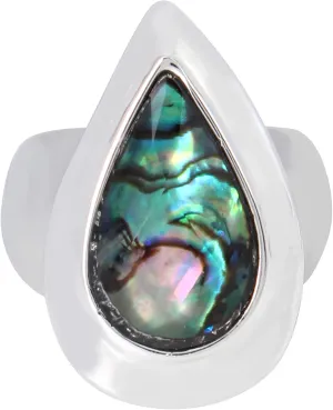 Robert Lee Morris Soho Abalone Cocktail Ring