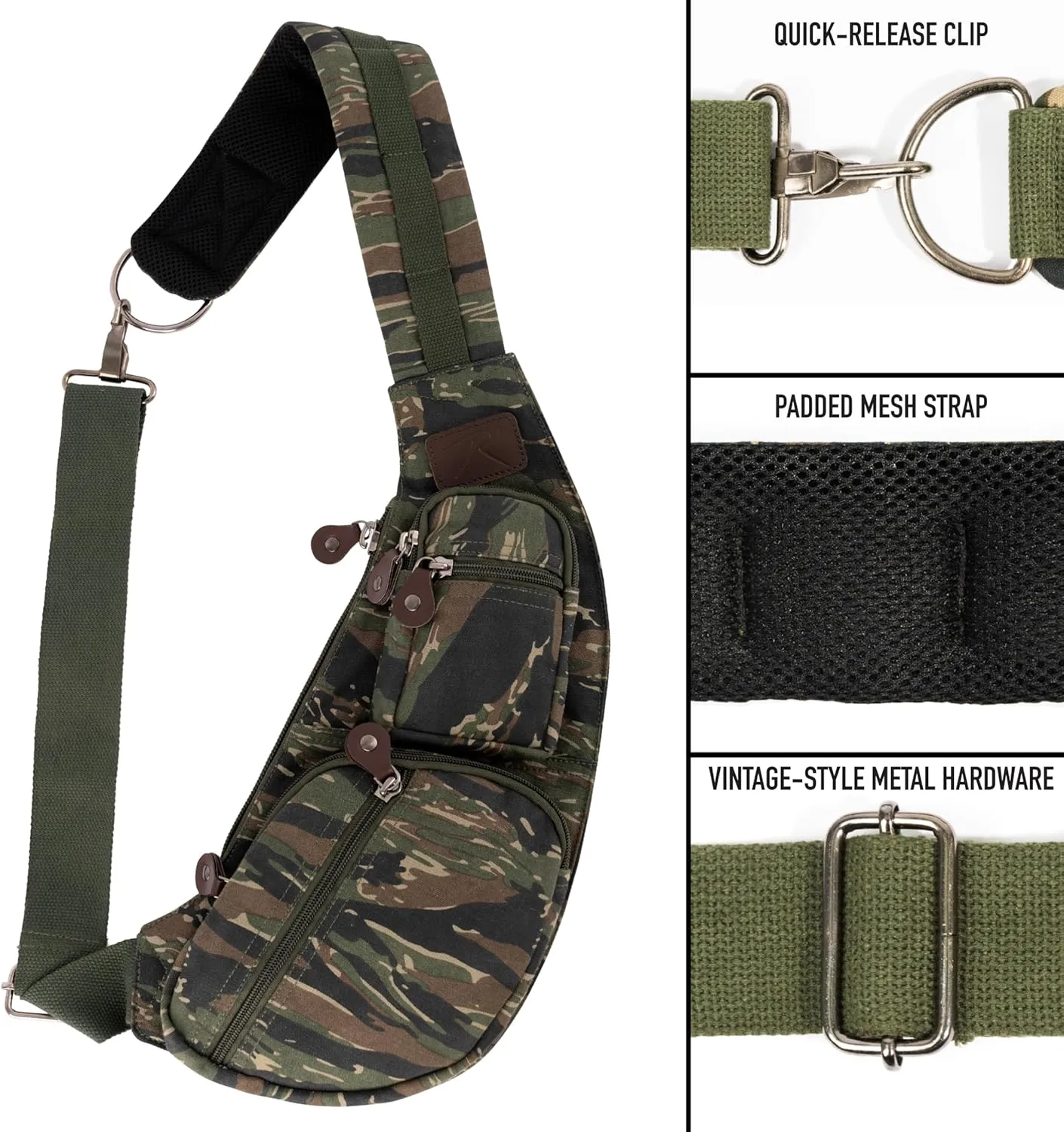 Rothco Crossbody Canvas Sling Bag
