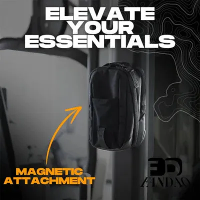 Royaleva Magnetic Water Bottle Gym Bag with Sling Design