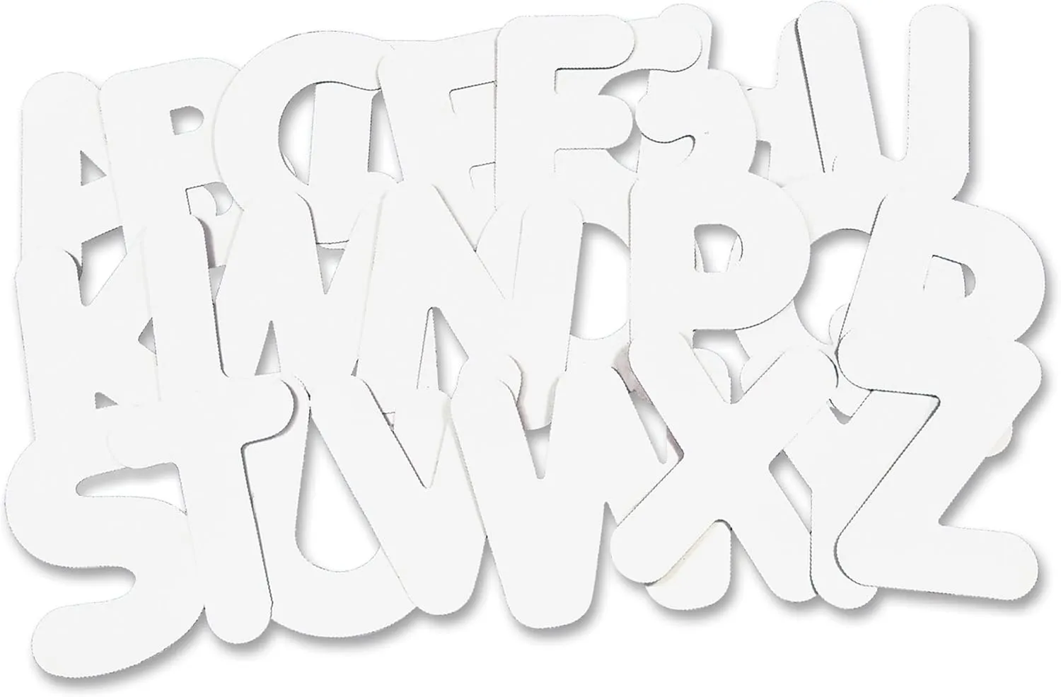 Roylco Upper Case Collage Letters, 9", 26/Pack