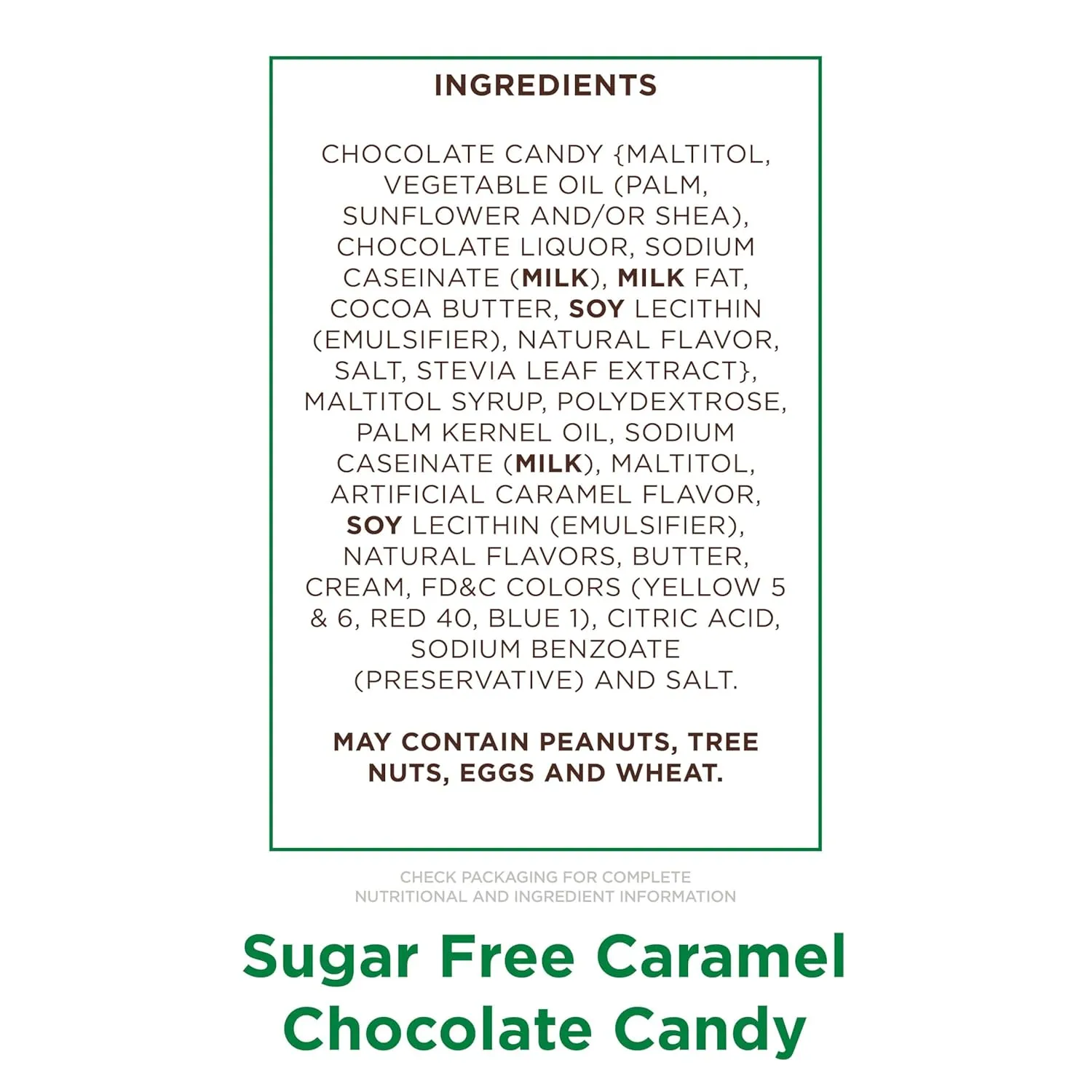 RSC 2oz SF MC Caramels Peg Bag