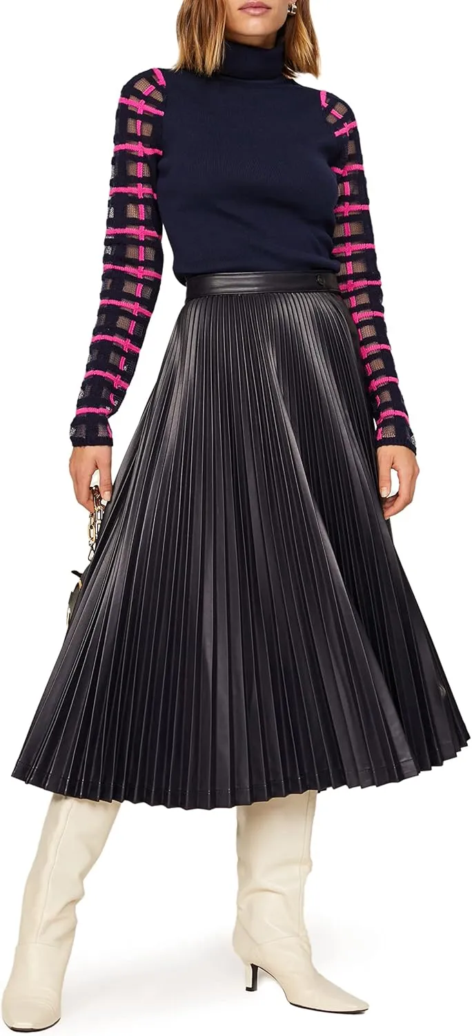 RTR Design Collective Sheer Sleeve Turtleneck