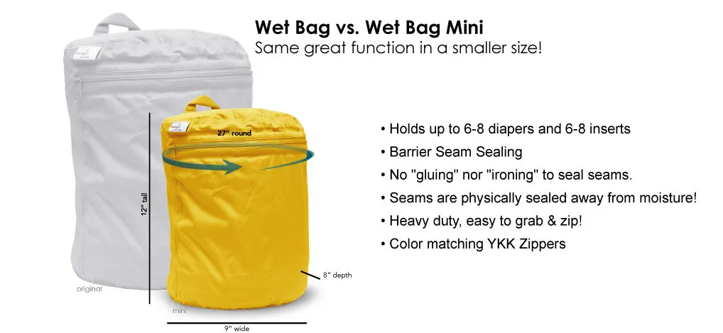 Rumparooz Wet Bag Mini - Prints