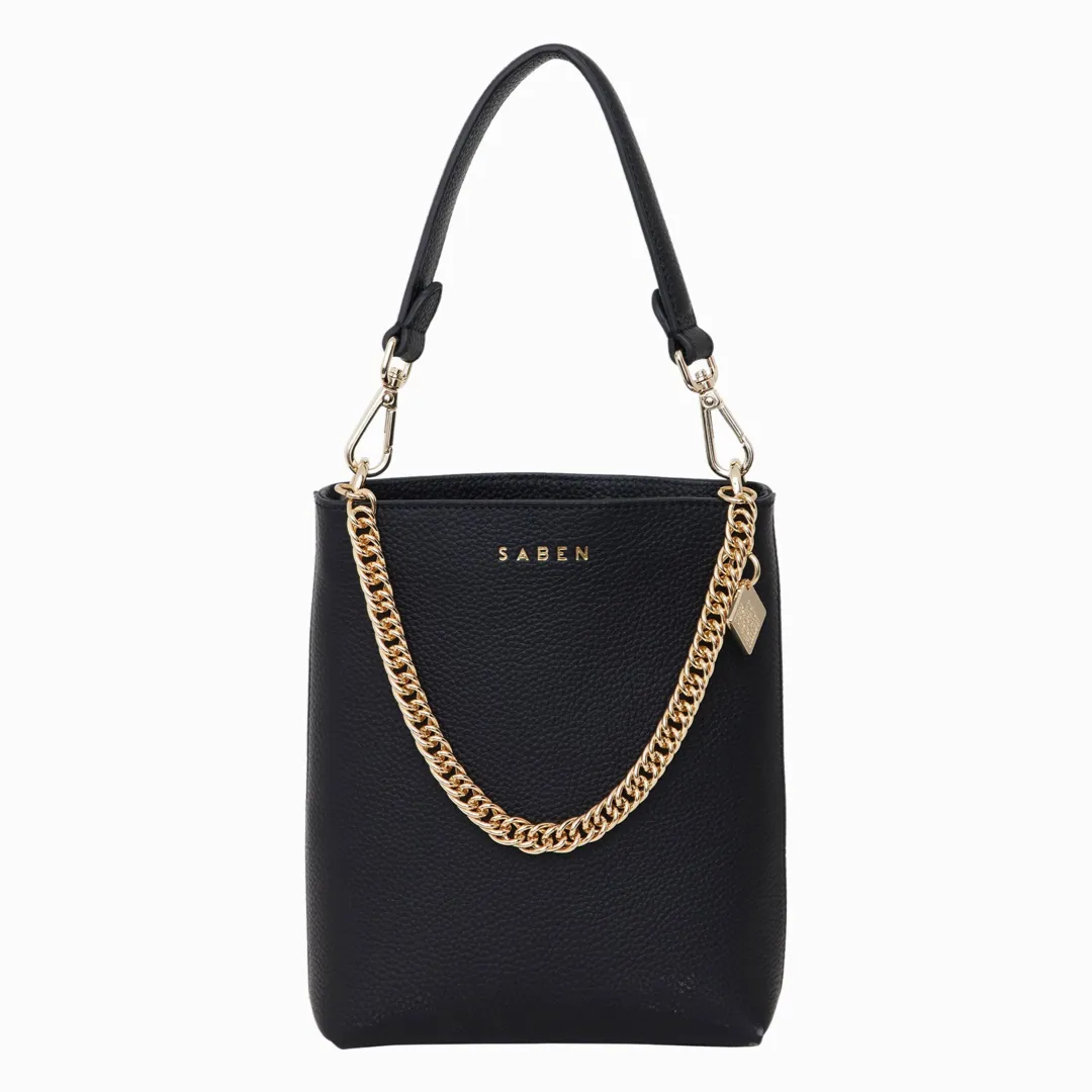 saben coco bag black