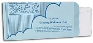 Sac Motion Sickness Bag, 100 - PACK