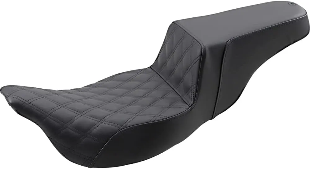 Saddlemen 808-07B-172E Front LS Extended Reach Step-Up Seats - Black