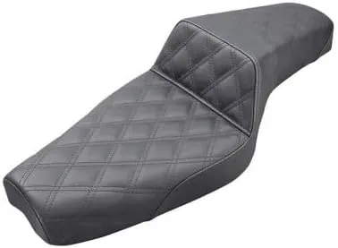 Saddlemen 879-03-175 Step-Up Full Lattice Stitch Seat - Black