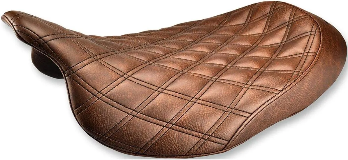 Saddlemen Renegade LS Solo Seat (Standard) (Brown) Compatible With 08-19 HARLEY FLHX2