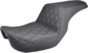 Saddlemen Step-Up LS Black Seat for '08-22 FLHR, FLHT, FLHX & FLTR (808-07B-172)