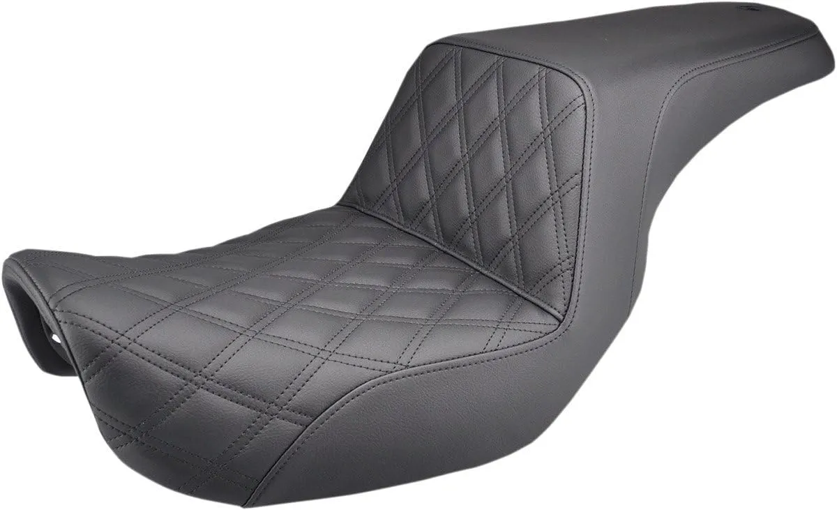 Saddlemen Step-Up LS Black Seat for '08-22 FLHR, FLHT, FLHX & FLTR (808-07B-172)