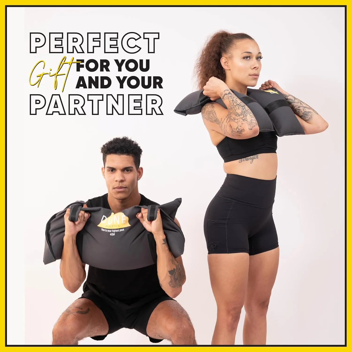 Sandbags for Working Out (Unfilled) - Enhance Your Fitness with Our Workout Sandbag, Versatile & Durable Sand Bags for Weight Training | 10-50 lbs & 15-75 lbs - Sandbags for Fitness Guide Included