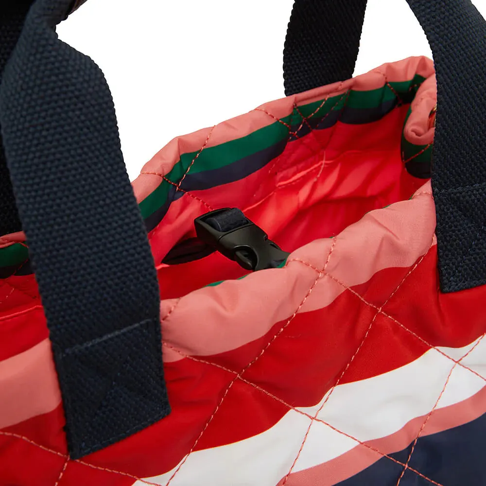 Santa Monica Tote Bag - Navy Multi Stripe