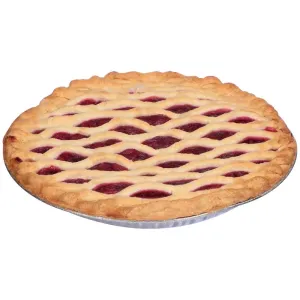 Sara Lee Chef Pierre Pre Baked Cherry Lattice Crust Pie, 10 inch -- 6 per case.