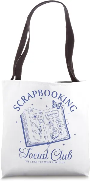 Scrapbooking Scrapbook Crafter Memory Keeping DIY Tote Bag