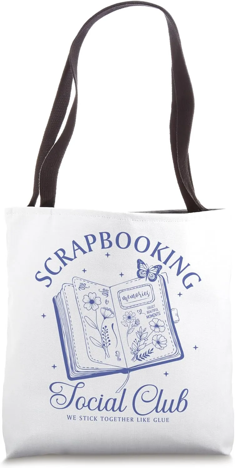 Scrapbooking Scrapbook Crafter Memory Keeping DIY Tote Bag