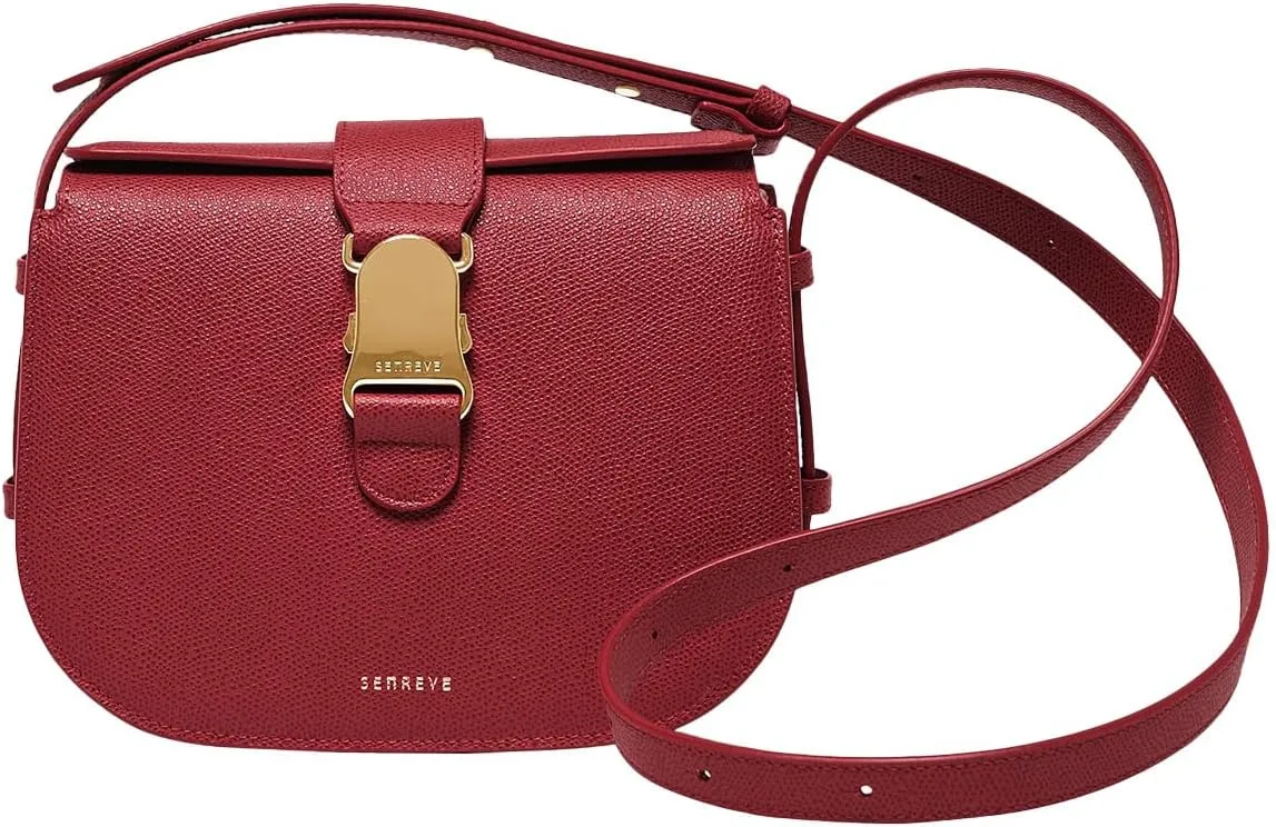 Senreve Cadence Crossbody, 100% Genuine Italian Leather Women's Handbag, Crossbody, Shoulder Bag