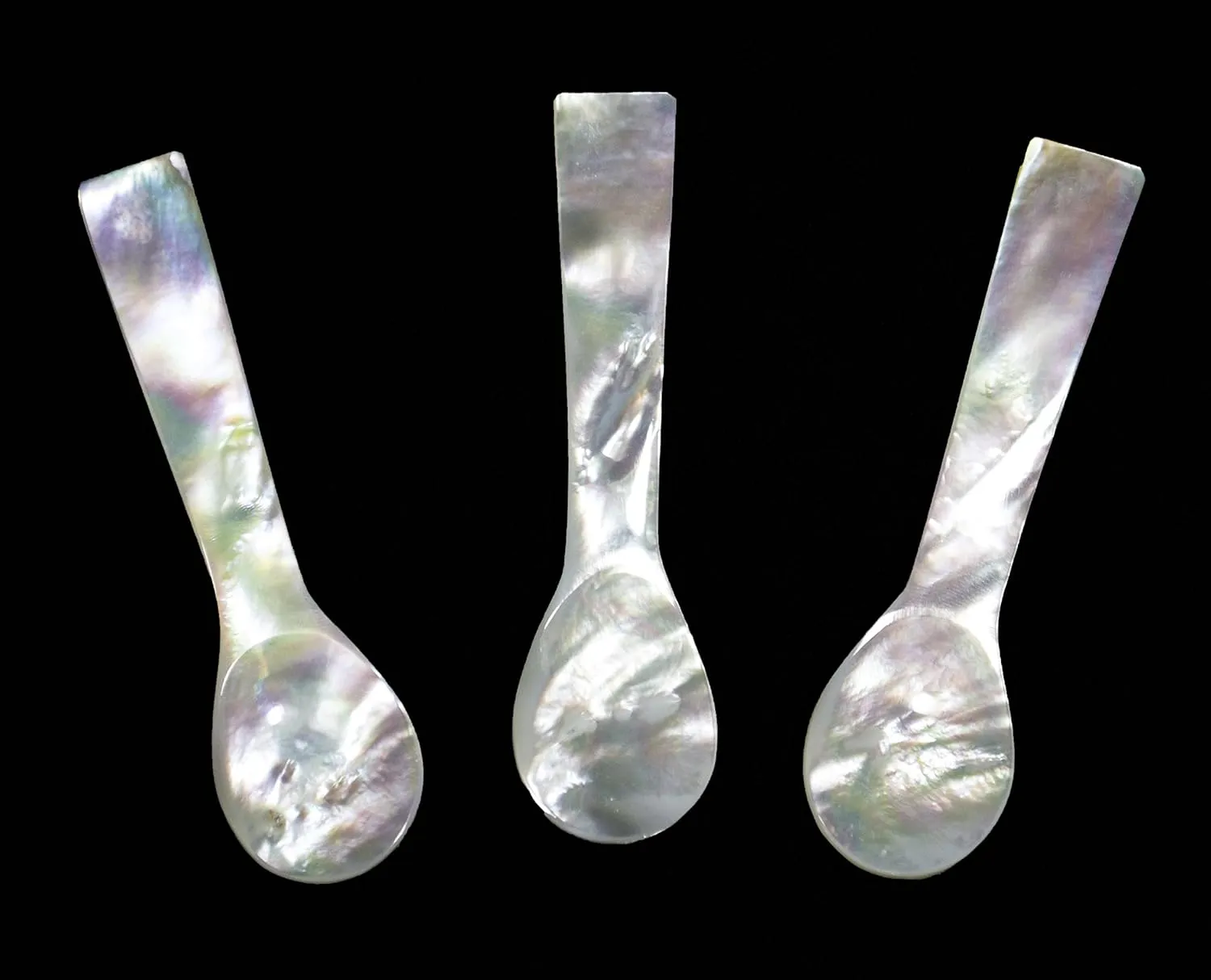 Set of 3 Hand craft Mother of pearl caviar spoon (3 QTY, 3 Inches)