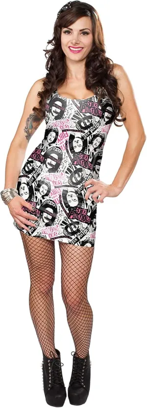 Sex Pistols No Fun Tank Dress from Sourpuss Clothing