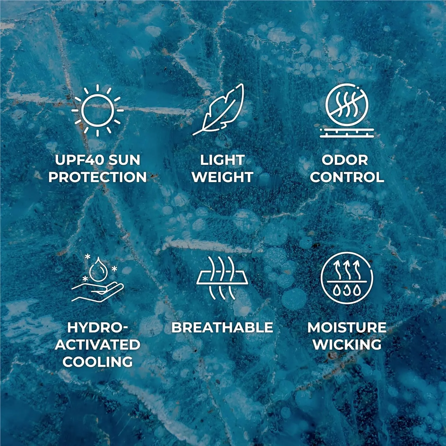 SHAKEitCOOL Original Cooling Towel – Be Cool in Style - Heat Relief, Soft, Lightweight, Sun Protection, Easy Clean - Perfect for Biking, Running, Yoga, Gym, Gardening - Granite