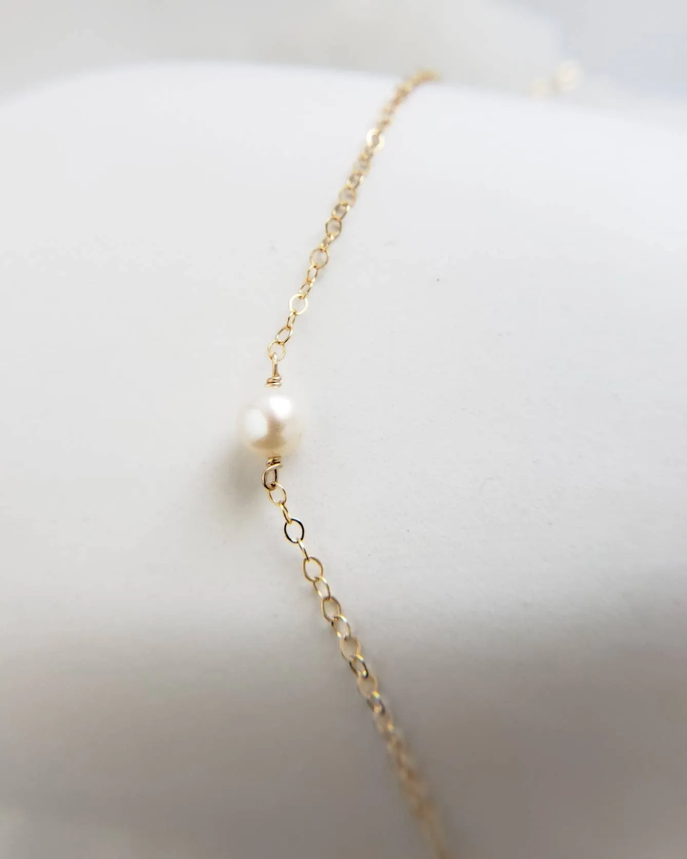Single Pearl Necklace