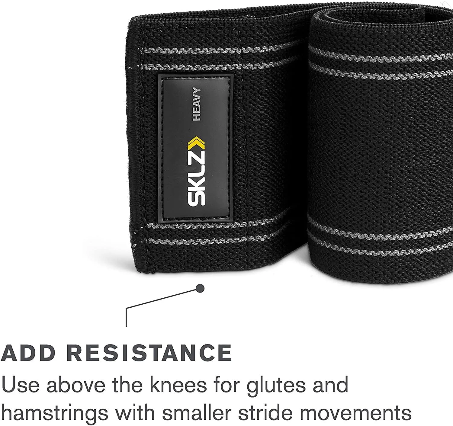 SKLZ Non-Slip Fabric Resistance Band for HIPS and Glutes