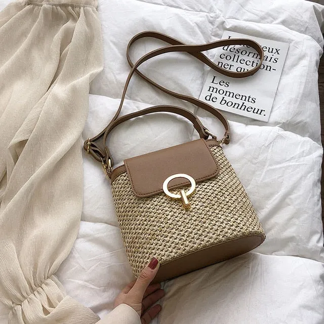 Small Bags For Travel Straw Bag Female Women Handbags 2019 Messenger Full product lineup Bucket Summer Purses Lady Early-bird deal Bags and Shoulder Crossbody