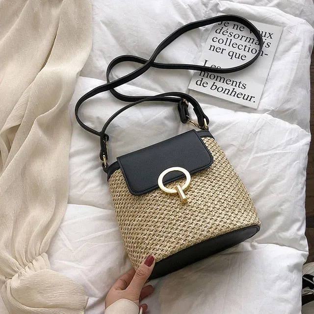 Small Bags For Travel Straw Bag Female Women Handbags 2019 Messenger Full product lineup Bucket Summer Purses Lady Early-bird deal Bags and Shoulder Crossbody