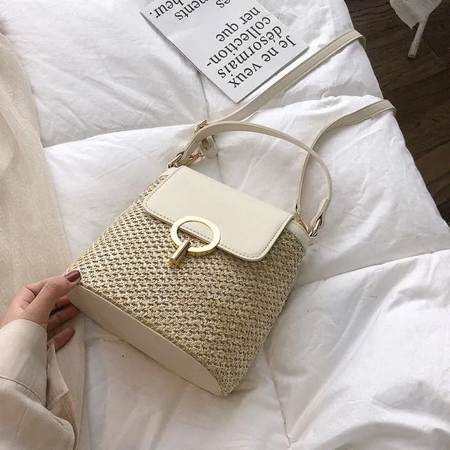 Small Bags For Travel Straw Bag Female Women Handbags 2019 Messenger Full product lineup Bucket Summer Purses Lady Early-bird deal Bags and Shoulder Crossbody