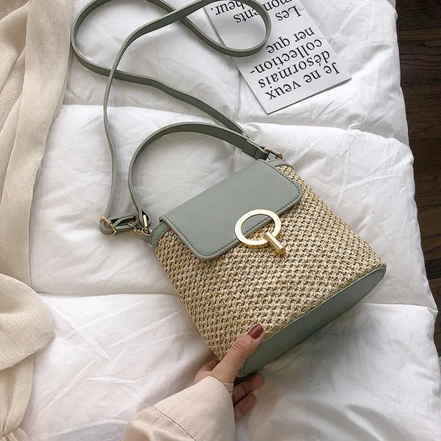 Small Bags For Travel Straw Bag Female Women Handbags 2019 Messenger Full product lineup Bucket Summer Purses Lady Early-bird deal Bags and Shoulder Crossbody