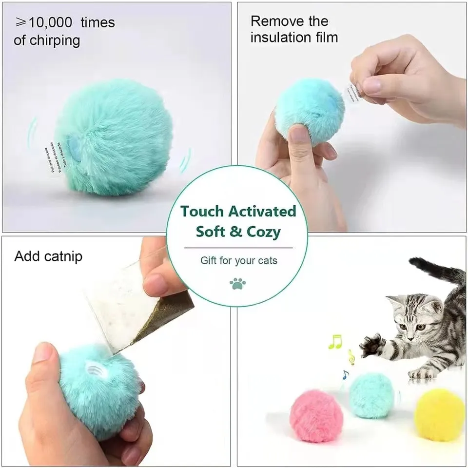 Smart Plush Ball Toy