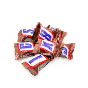 Snickers Chocolate Mini Bars - 1 lbs Fun Size Irresistible Mini Treats - Individually Wrapped Bulk Chocolate Candy - Delicious Sweets for Christmas, Holidays, Pantry & Birthdays