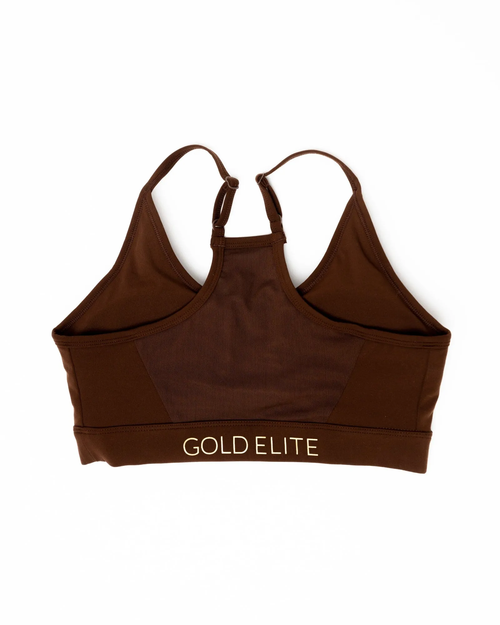 Sophia Sports Bra Scoop Neck | Cocoa