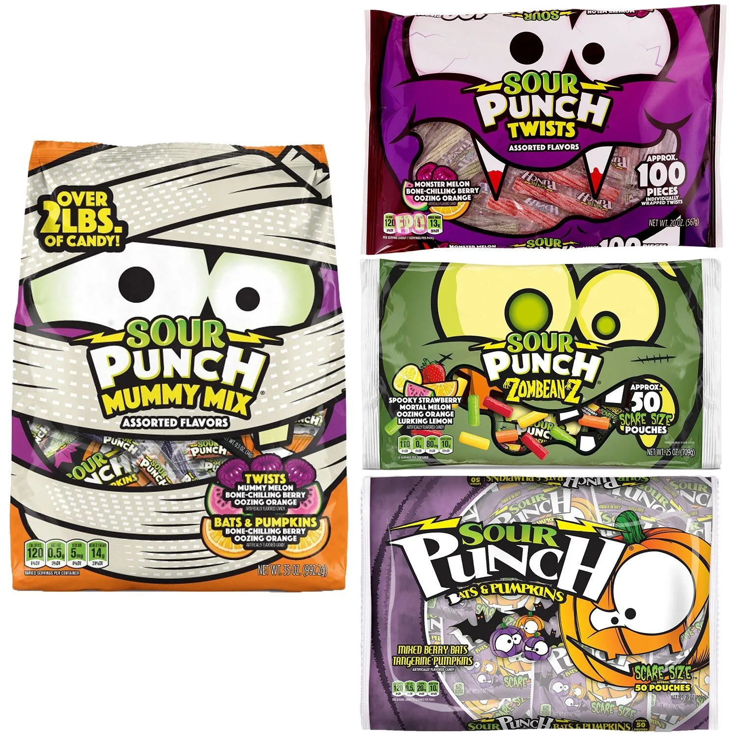 Sour Punch Twist Candies