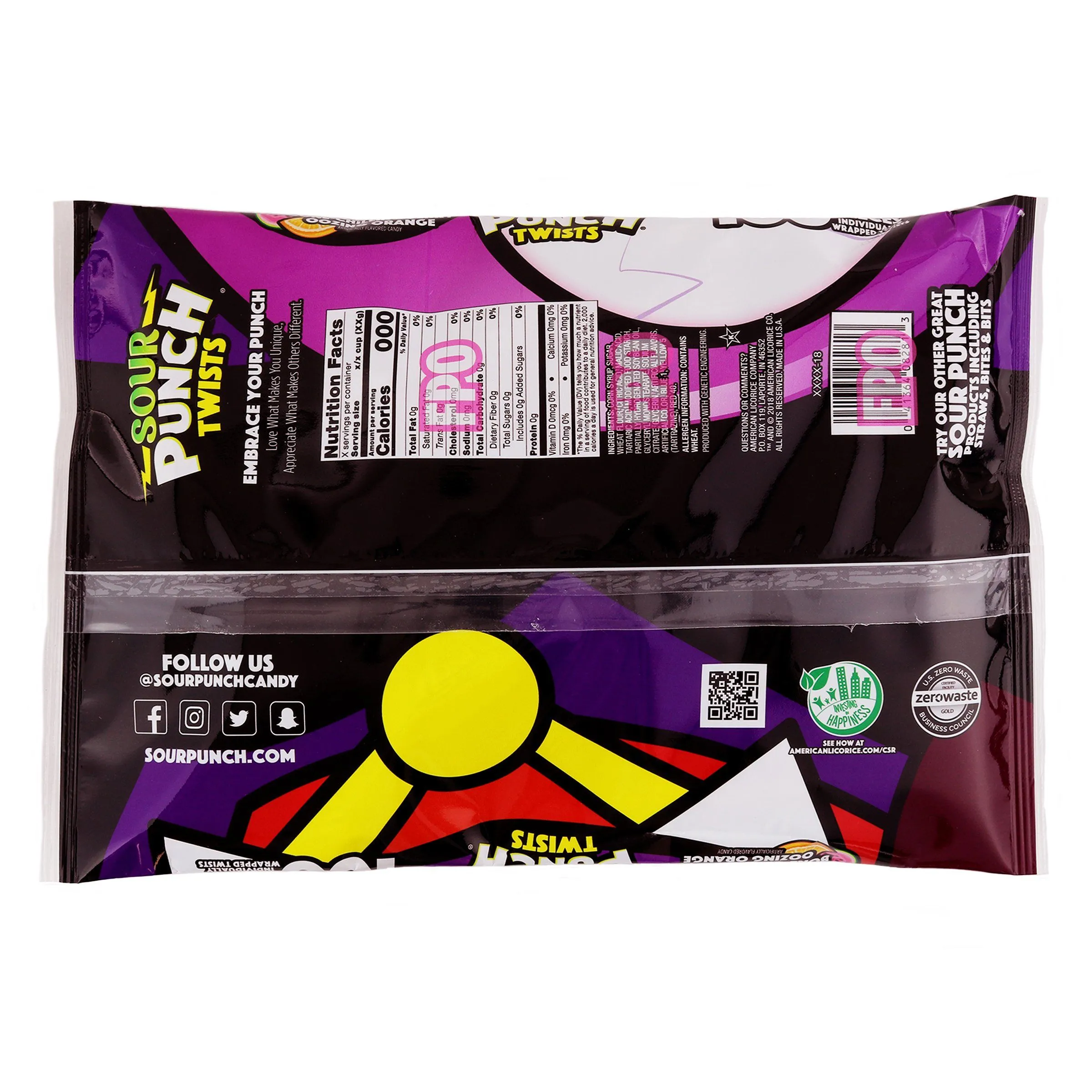 Sour Punch Twist Candies