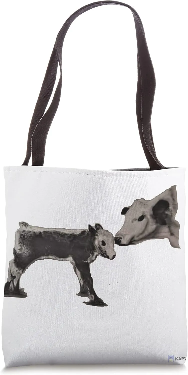 Speckled Park Cow/calf Tote Bag