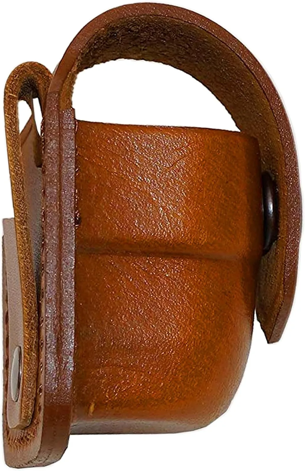 Speedloader Pouch for 357 Magnum 6 & 7 Shots, 44 Magnum 5 Shot, S&W .38 Special 6 Shot Genuine Leather Single & Double Speedloader Carrier/Case Handmade (Brown, Black)