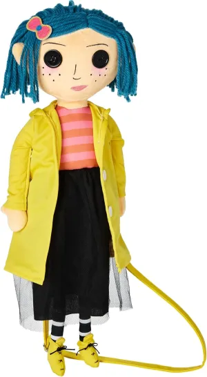 Spirit Halloween Coraline Plush Crossbody Bag | Officially Licensed | Coraline Accessory