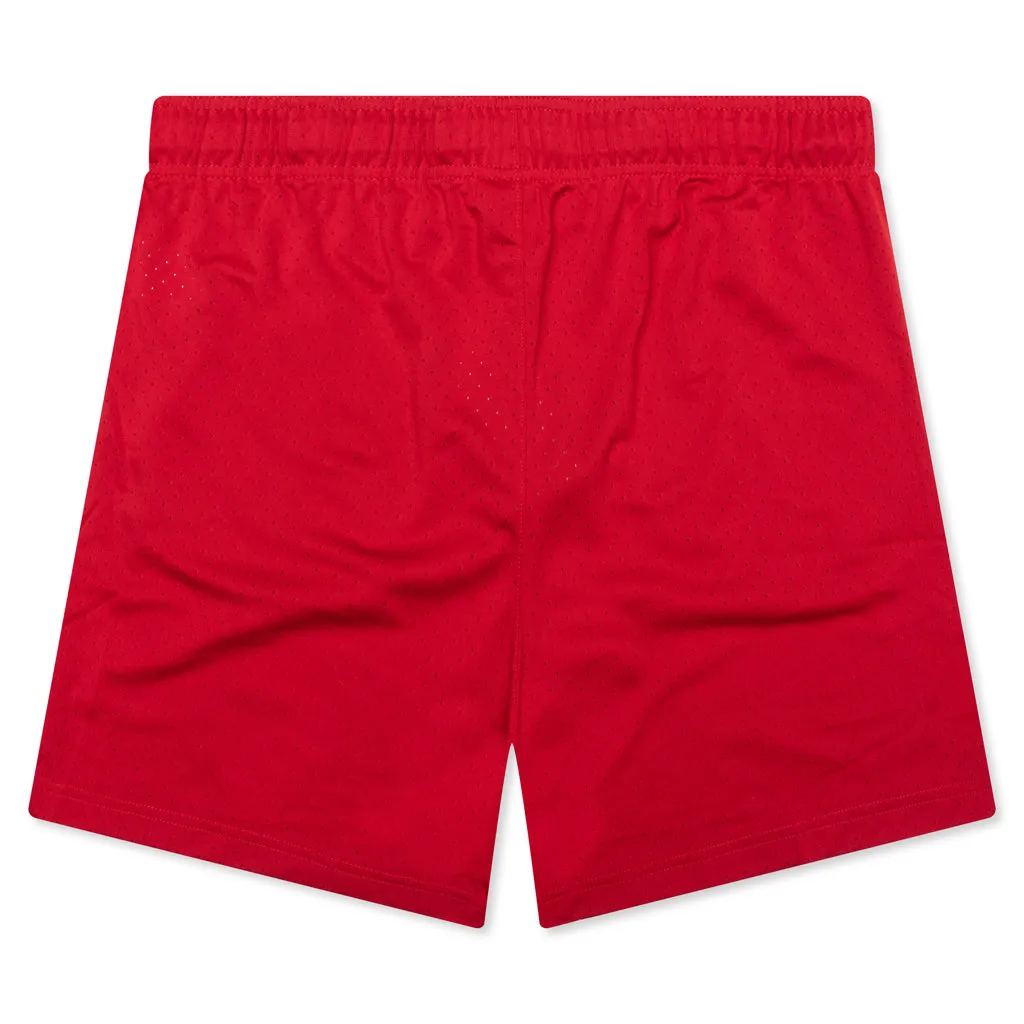 Sport Mesh Shorts - Gym Red/Black