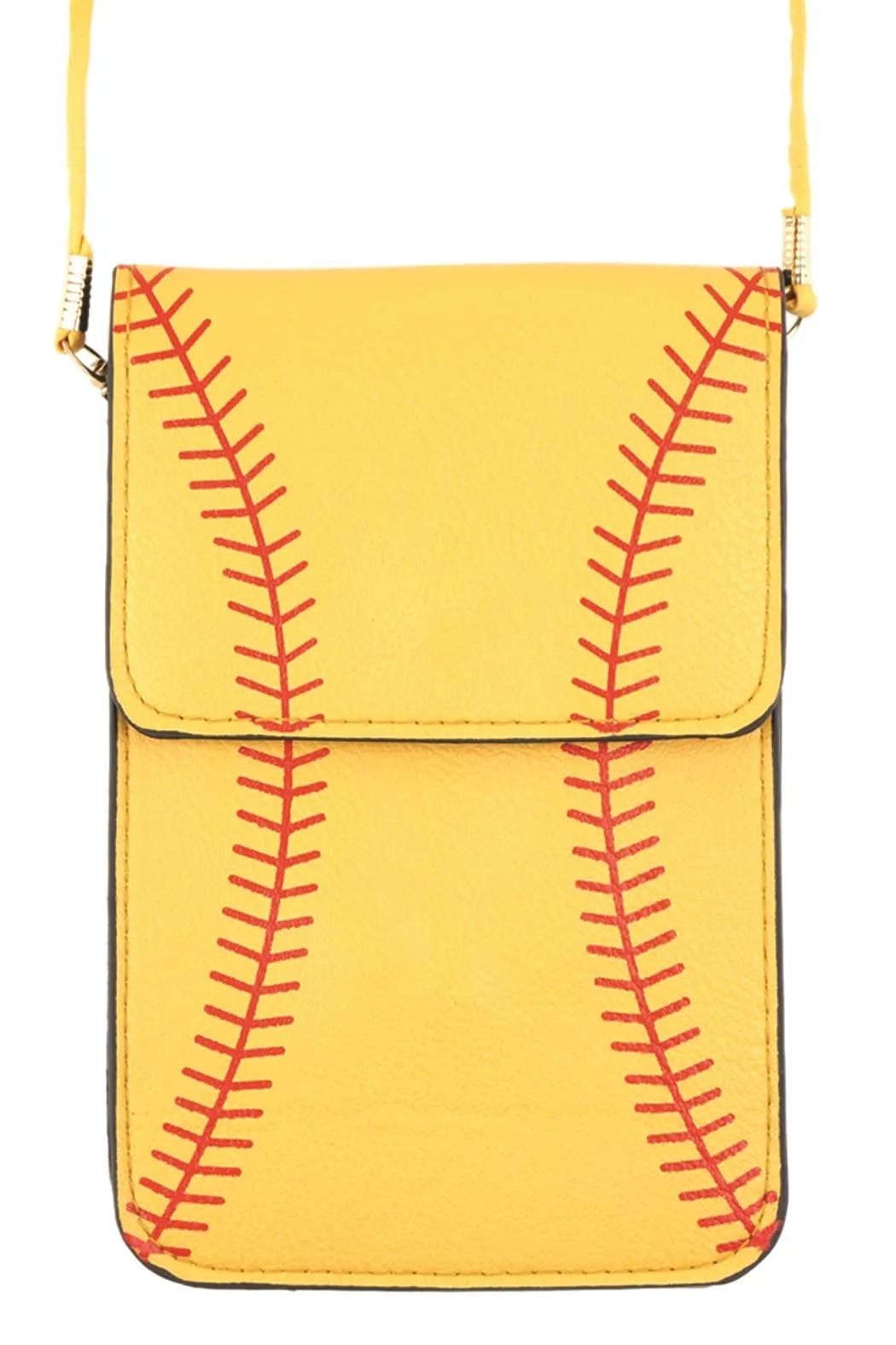 Sports Ball Cellphone Holder Crossbody Bag