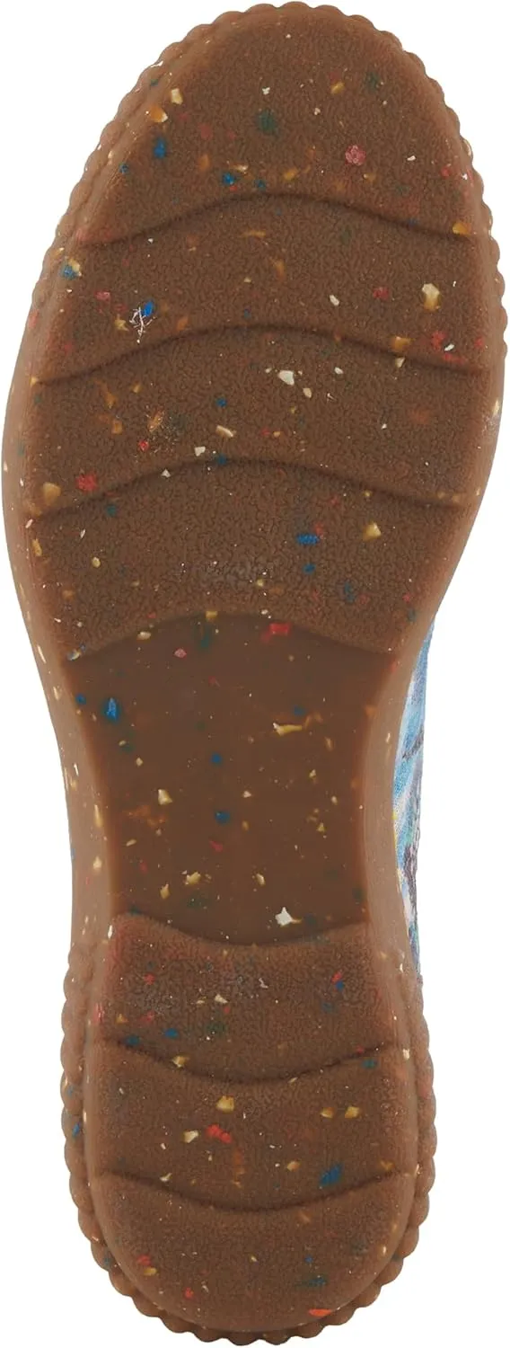 Spring Step L'Artiste Maylah Women's Floral Bootie - Patchwork Design, Rainbow Stitching, Comfortable & Stylish