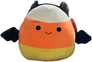 Squishmallows New 8" Delie The Candy Corn Bat - Official Kellytoy 2022 Halloween Plush - Cute and Soft Stuffed Toy - Great for Kids